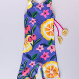 Citron Lemon Print Swimsuit