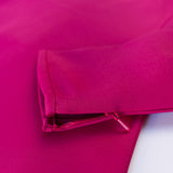 Thoub and Dress Set in Fuchsia and Maroon