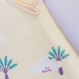 Banan Palm Print Maxi Dress with Shella