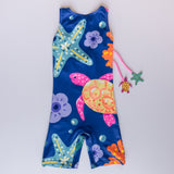 Under the Sea Print Swimsuit with Coverup