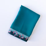 Printed Green Palm Abaya with Shella