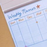 Badla English Weekly Desk Planner
