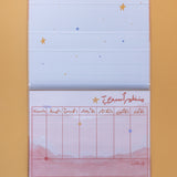 Badla Arabic Weekly Desk Planner