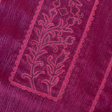 Thoub and Dress Set in Fuchsia and Maroon