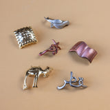 Qatar Metal Brooches
