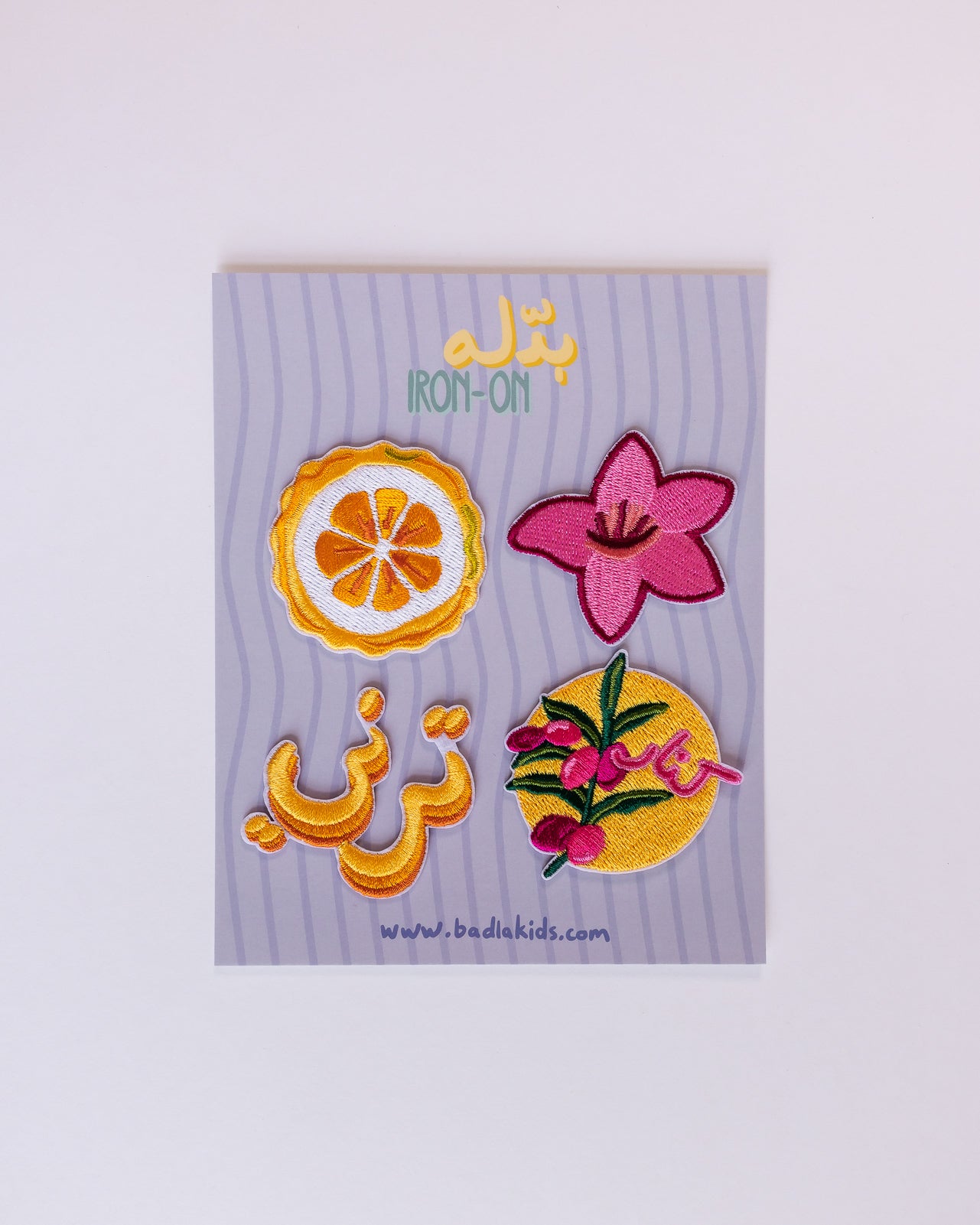 Citron Lemon Iron on BADLA citron-lemon-iron-on-badla