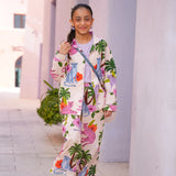 Arabian Leopard Printed Pajamas Set