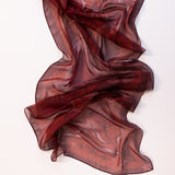 Pink Velvet Wrap Maxi Dress with Printed Shella