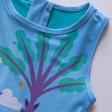 Banana Tree Print Swimsuit