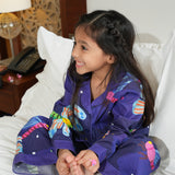 Dragon Fly Printed Pajamas Set