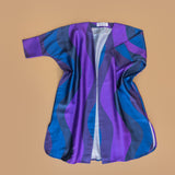 Waves Abaya with Shella in Navy