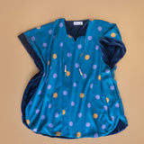 Polka Dots Thoub in Blue