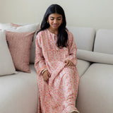 Butterfly Print Maxi Dress