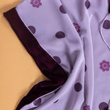 Polka Dots Thoub with Dress in Pink