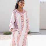 Flower Garden Embroidered Jalabia
