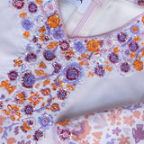 Flower Garden Embroidered Jalabia