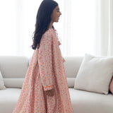 Butterfly Print Maxi Dress