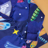 Dragon Fly Printed Pajamas Set