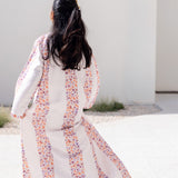 Flower Garden Embroidered Jalabia
