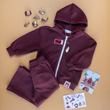 QATAR Maroon Track Suit Set Kit