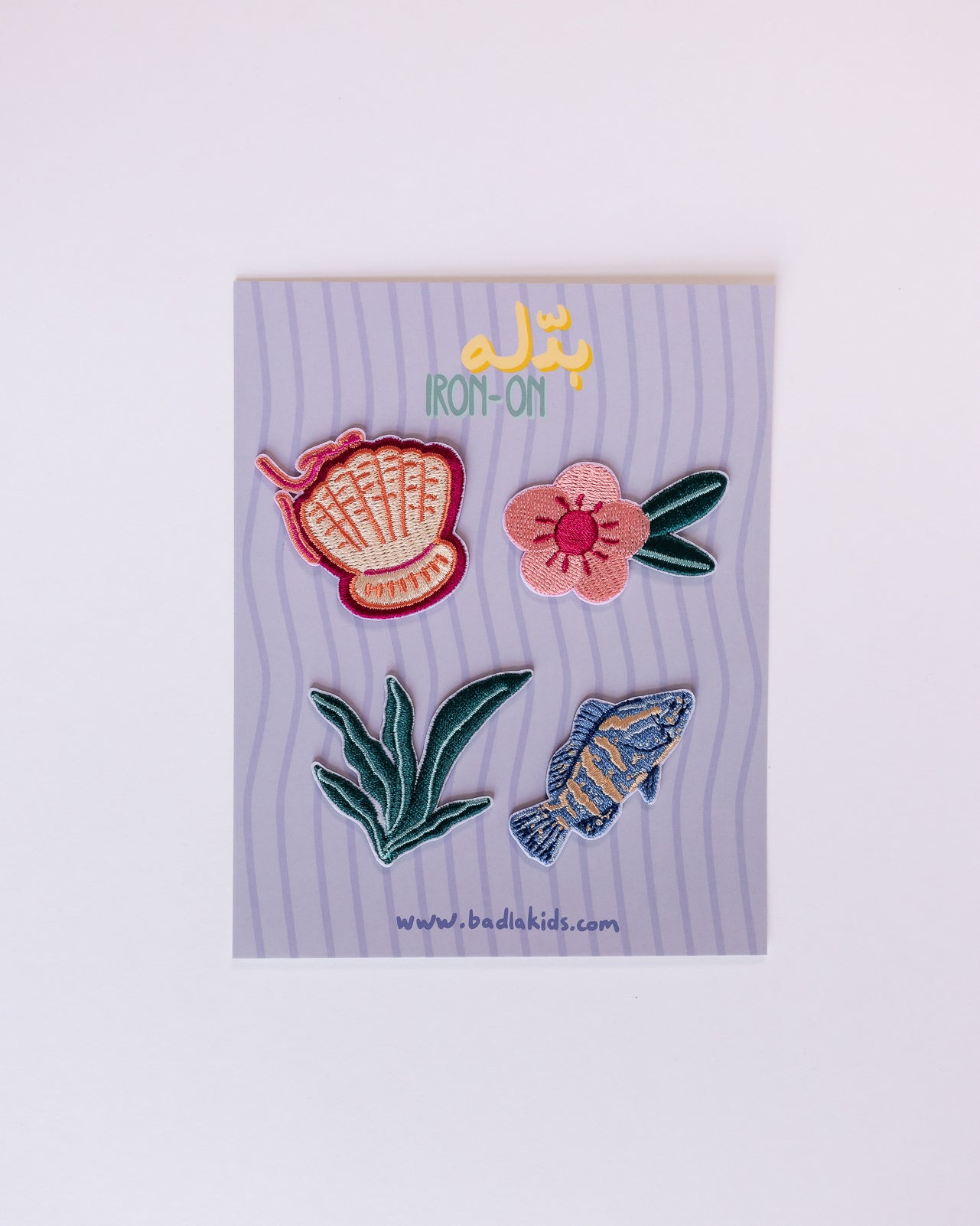 Fishes and Shells Iron-on – BADLA