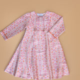 Butterfly Print Maxi Dress