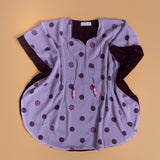 Polka Dots Thoub with Dress in Pink