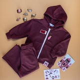 QATAR Maroon Track Suit Set Kit