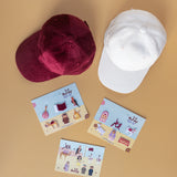 Corduroy Hats and Iron-on Kit