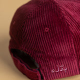 Corduroy Cap in Maroon