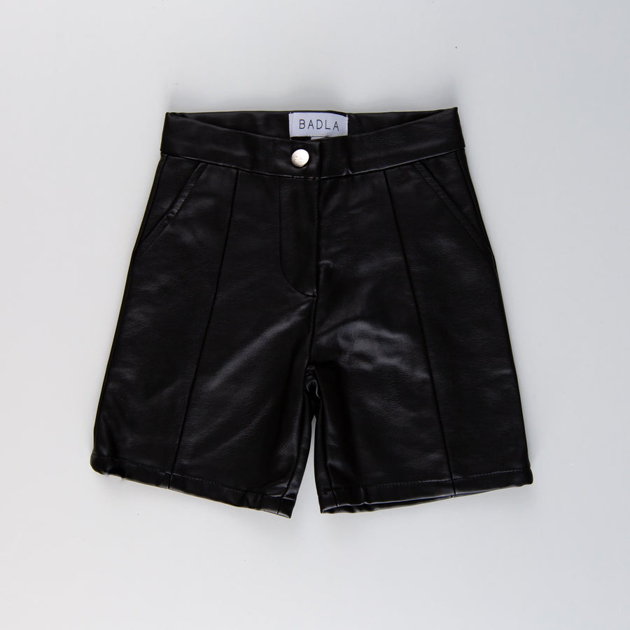 Faux Leather Short