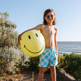 Checkerboard Desert Fox swimming shorts