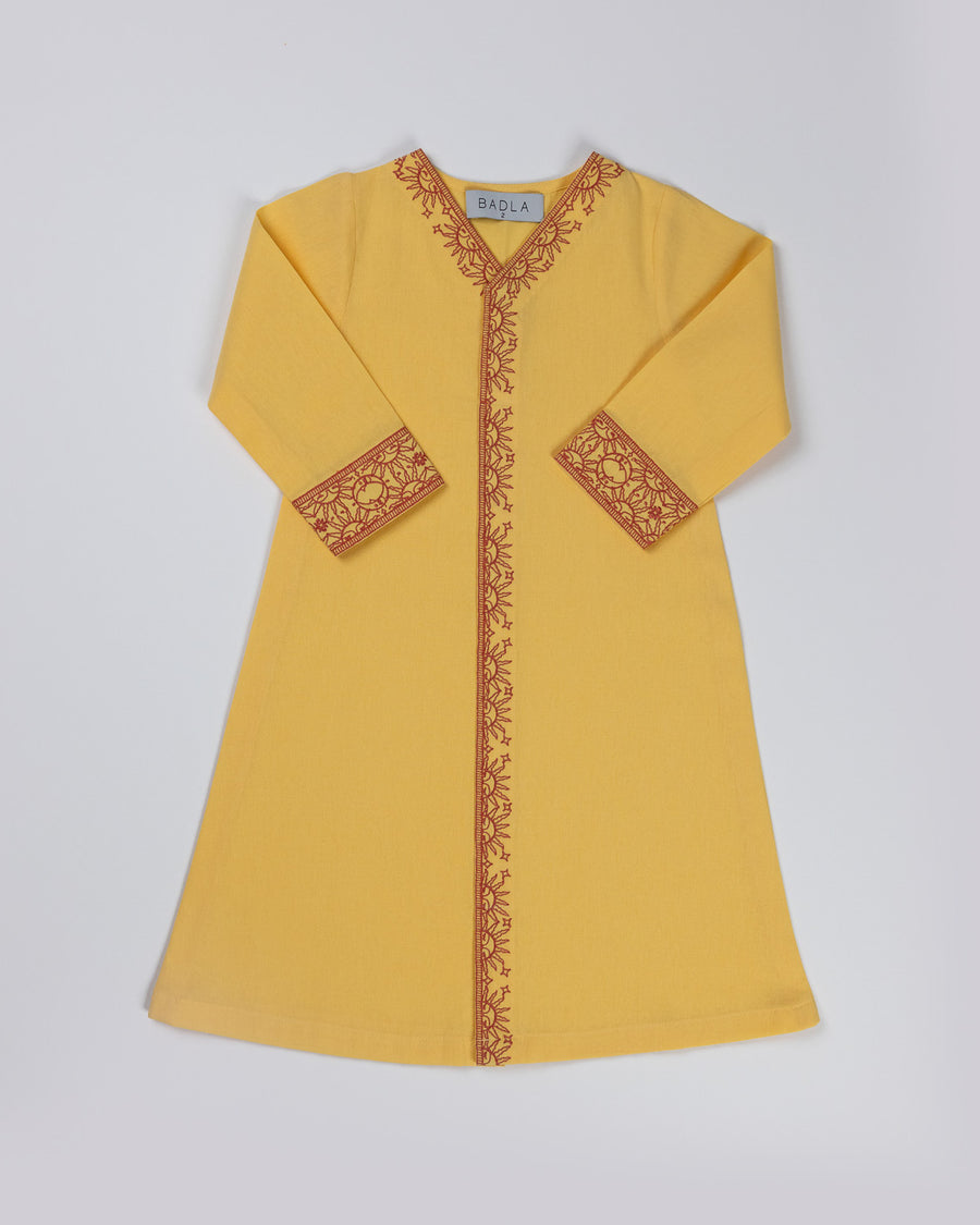 Sun & Moon Kaftan in Yellow